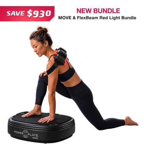 Power Plate® MOVE™ + FlexBeam Red Light Bundle