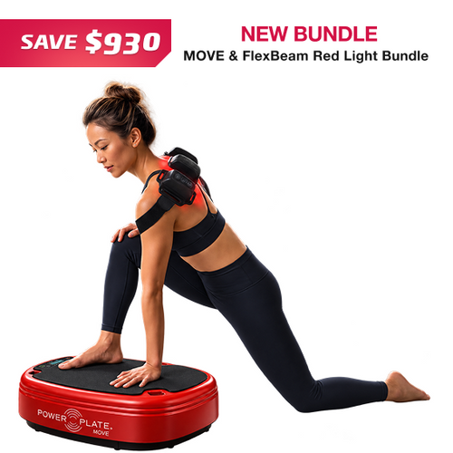 Power Plate® MOVE™ + FlexBeam Red Light Bundle