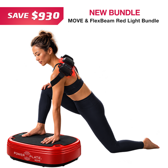Power Plate® MOVE™ + FlexBeam Red Light Bundle