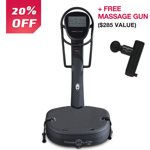 Power Plate® my8™ + FREE  Massage Gun